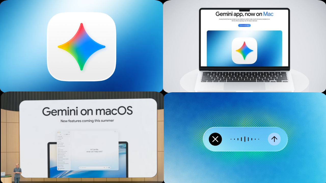 Gemini for macOS Adds Voice