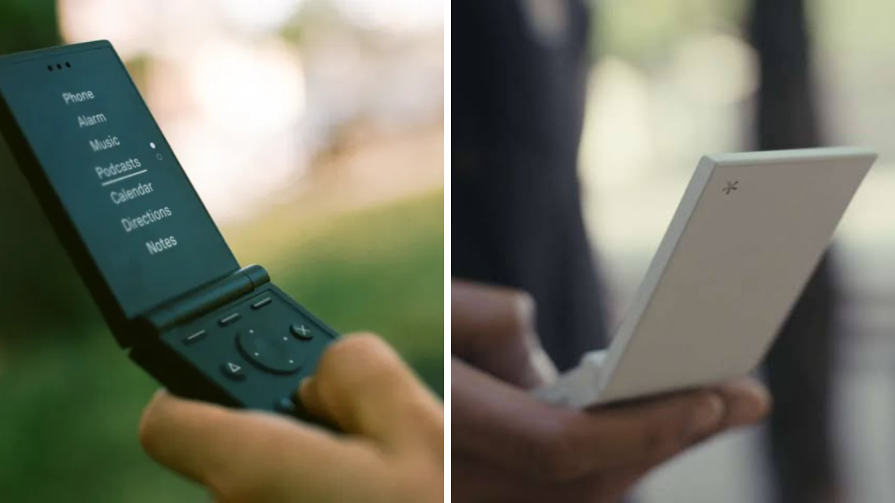 Light Flip Phone