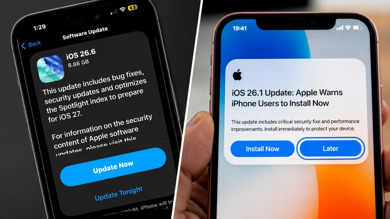 iOS 26.6 Update