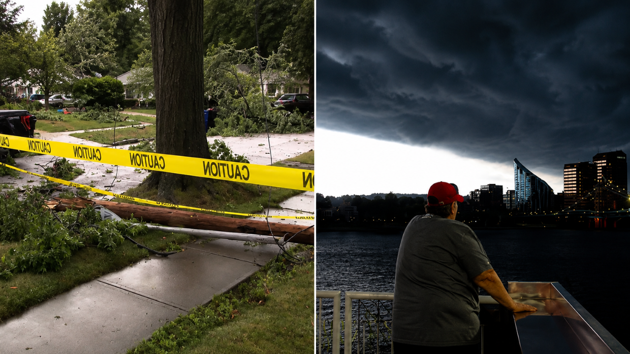 Cincinnati Power Outages Leave Thousands in the Dark After Severe Storms Sweep Region