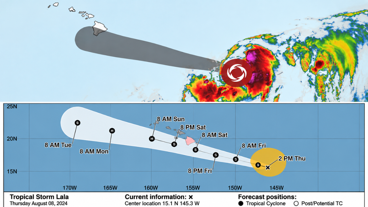 Hawaii Hurricane Warnings Issued as Residents Prepare for Powerful Storm Impact