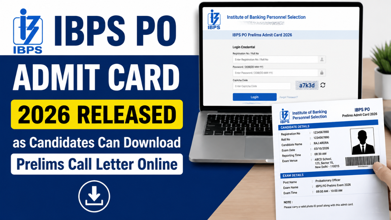 IBPS PO Admit Card 2026