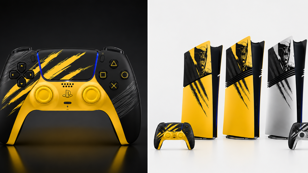 Marvel’s Wolverine Limited Edition PS5 Bundle Revealed With Striking Console Design and Accessories