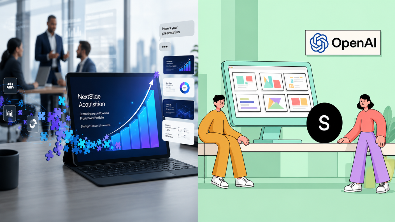 OpenAI NextSlide Acquisition Signals Bigger Move Into AI Powered Presentation Tools