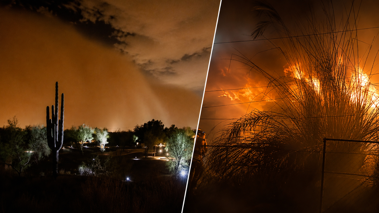 Phoenix Weather Update as Dust Storm Brings Hazy Skies and Dangerous Visibility Conditions