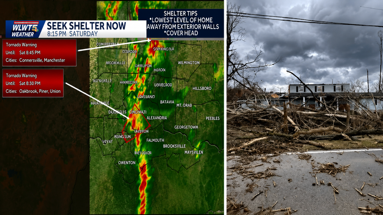 Tornado Warning Issued in Butler County