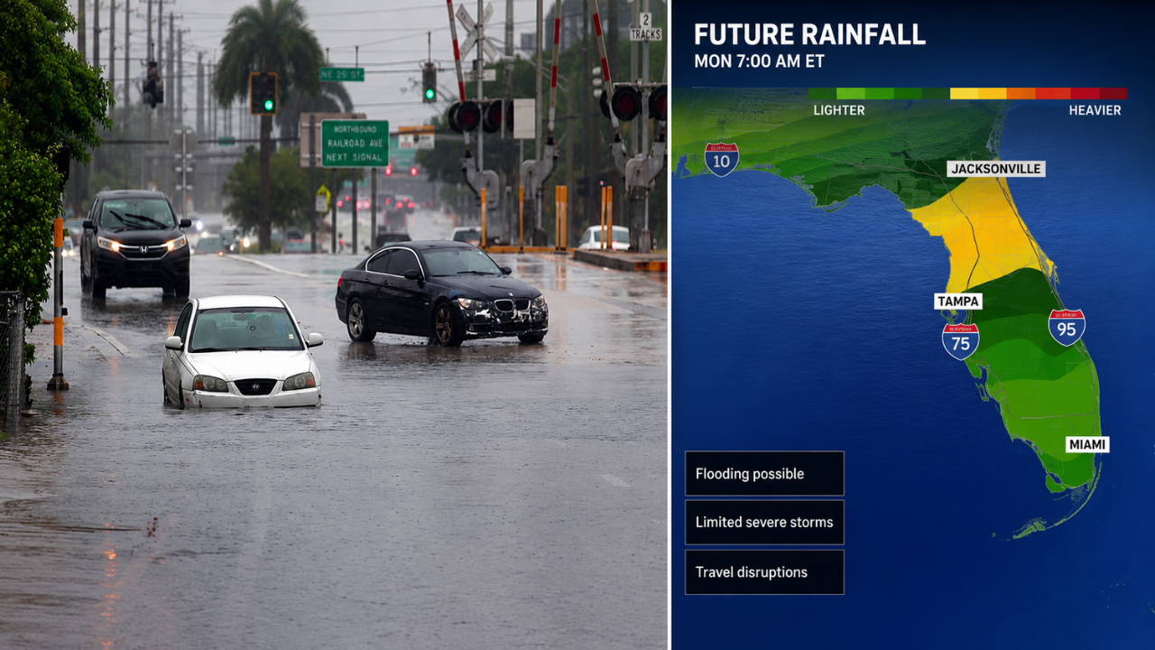 Wet Weekend Forecast Could Disrupt Back-to-School Plans as Heavy Rain Moves In